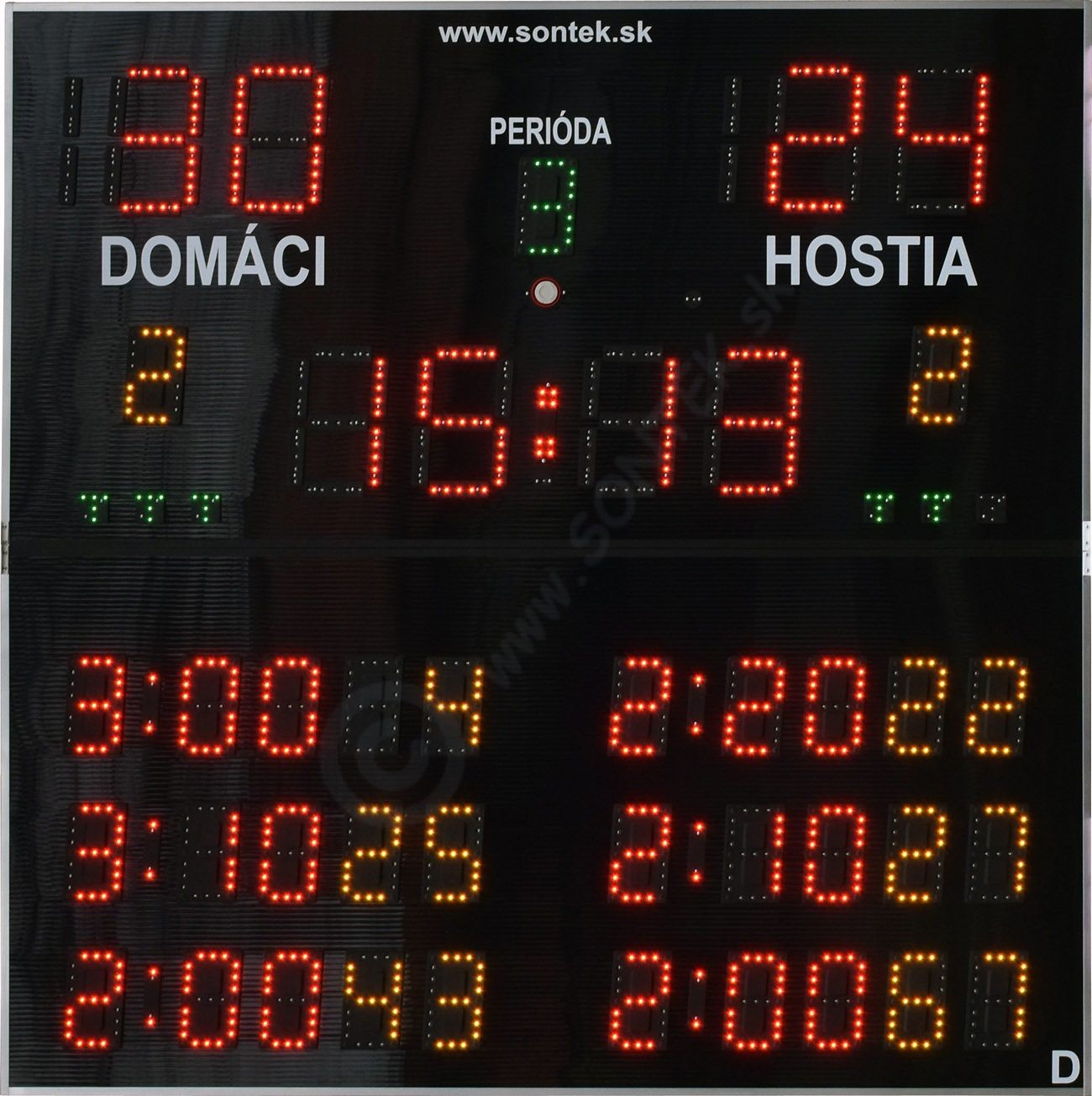 Športová tabula MULTISPORT INTERNATIONAL<br>